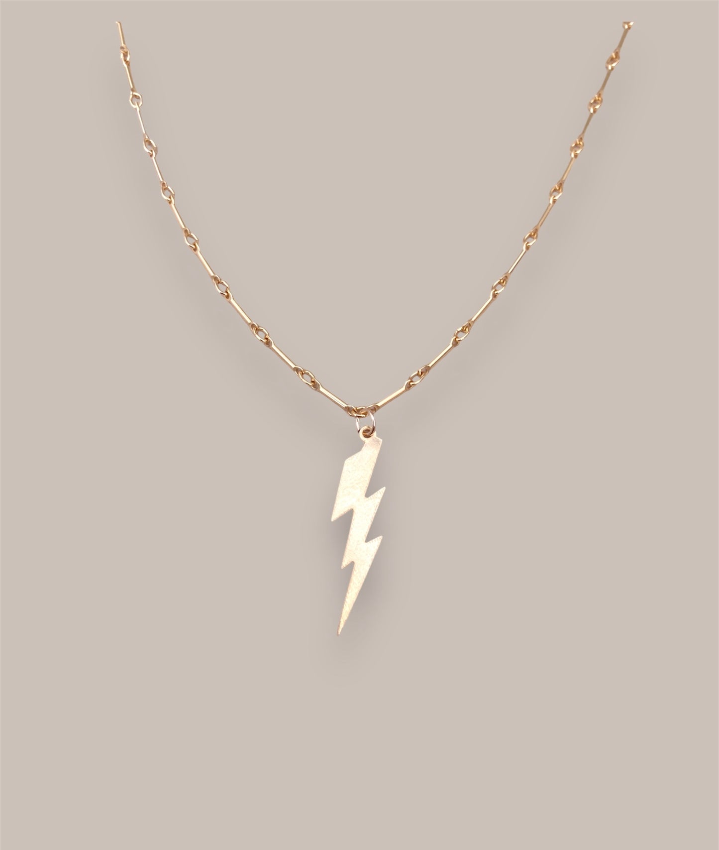 Bolt Bar Necklace