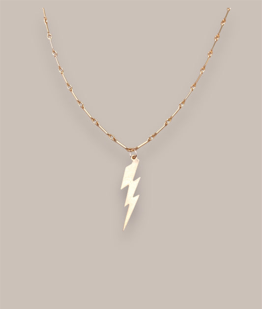 Bolt Bar Necklace