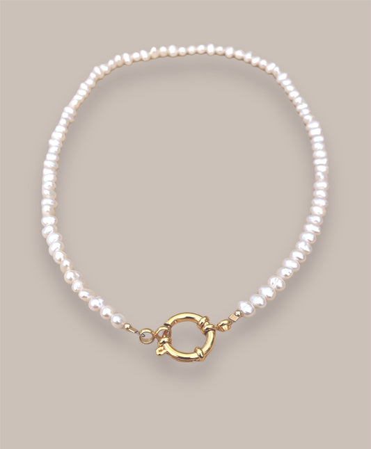 Lila Pearl Necklace