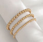 14k Gold Filled Beaded Bracelet